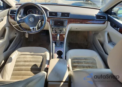 2013 Volkswagen Passat Sel из США, поврежденный, VIN 1VWCN7A37DC045308